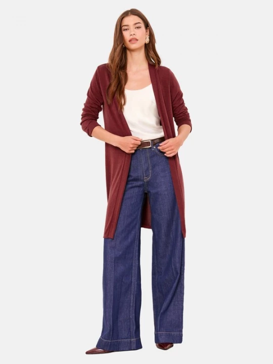 Foto van product Lipsy Gebreid vest bourgogne