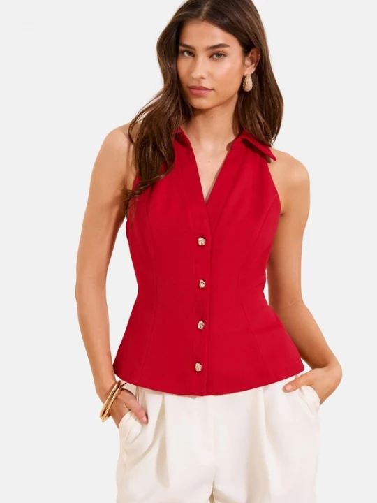Foto van product Lipsy Gilet rood