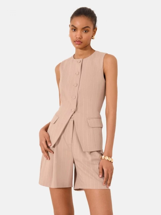 Foto van product Lipsy Gilet rosé / poederroze
