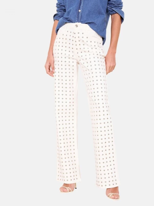Foto van product Lipsy Jeans zilver / wit
