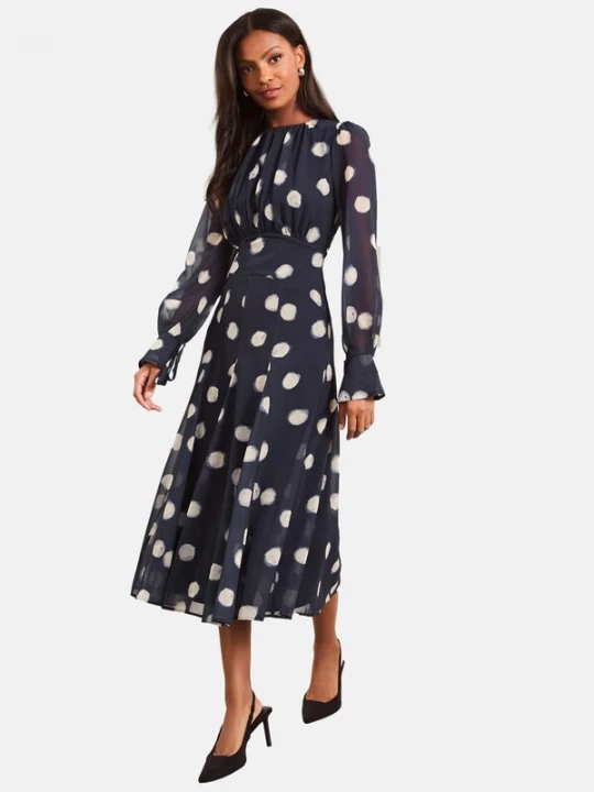 Foto van product Lipsy Jurk navy / offwhite