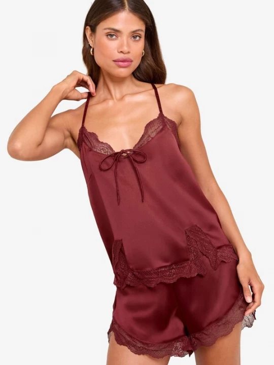 Foto van product Lipsy Korte pyjama bourgogne