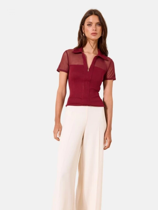 Foto van product Lipsy Shirt bourgogne