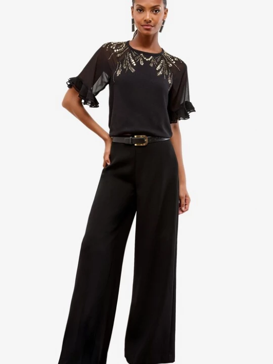 Foto van product Lipsy Shirt goud / zwart