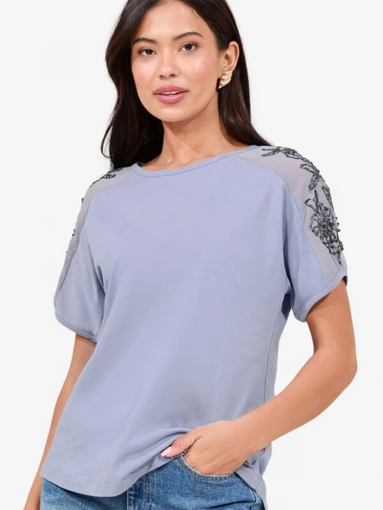 Foto van product Lipsy Shirt smoky blue