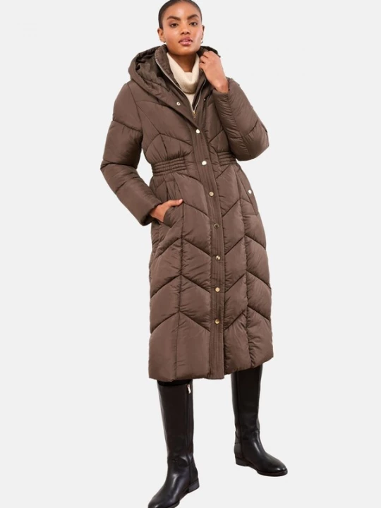 Foto van product Lipsy Wintermantel chocoladebruin