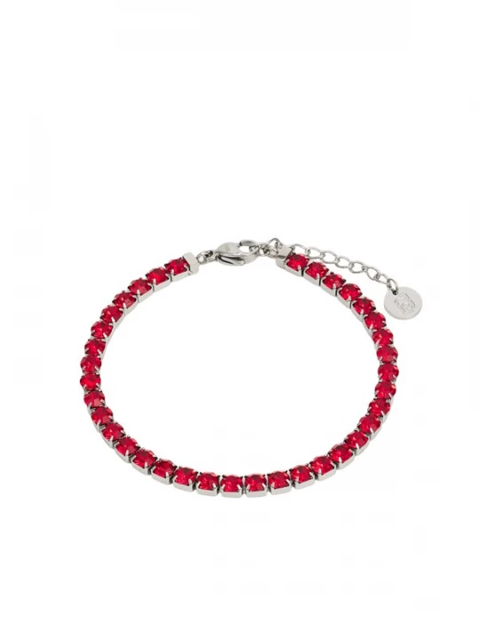 Foto van product Liu Jo Armband robijnrood / zilver