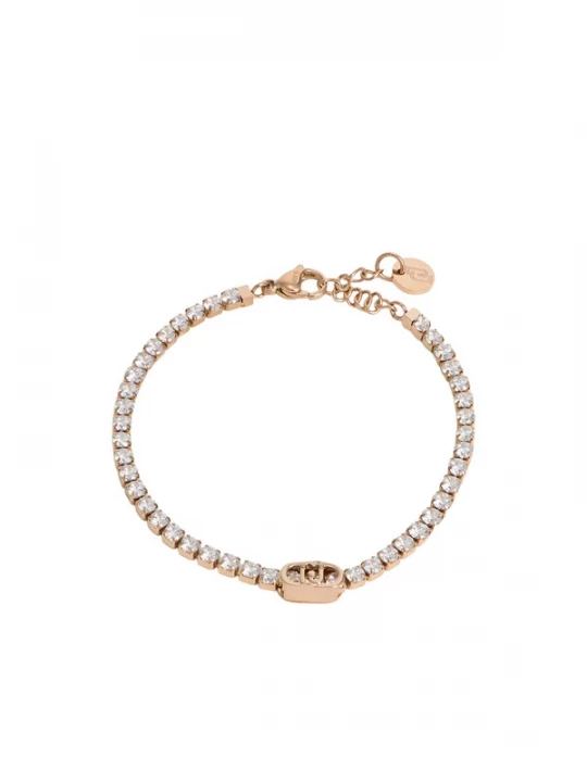 Foto van product Liu Jo Armband rose-goud / transparant