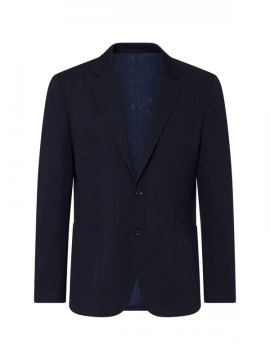 Foto van product Liu Jo Colbert 'LIU JO UOMO GIACCA BLAZER JERSEY GIACCA' blauw