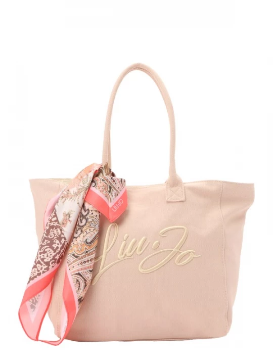 Foto van product Liu Jo Schoudertas beige / rosa