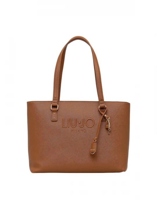 Foto van product Liu Jo Schoudertas 'ECS L TOTE AA6321 ES029' donkerbeige