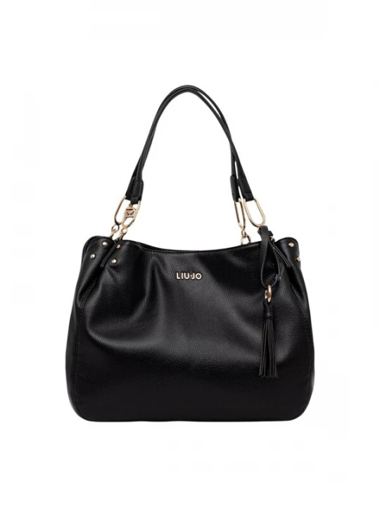 Foto van product Liu Jo Schoudertas 'ECS M SATCHEL AA6185 E1012' zwart