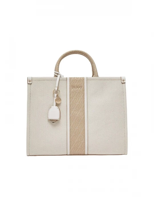Foto van product Liu Jo Schoudertas 'M TOTE AA6206 T388A' crème