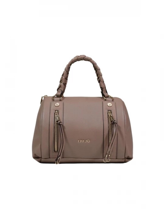 Foto van product Liu Jo Schoudertas 'M TRUNK AA6040 E1120' taupe