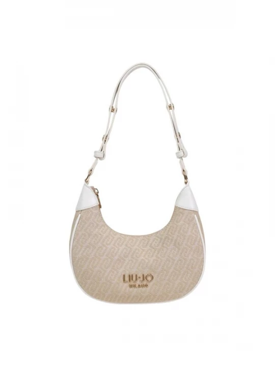 Foto van product Liu Jo Schoudertas 'S HOBO AA6072 T378A' beige