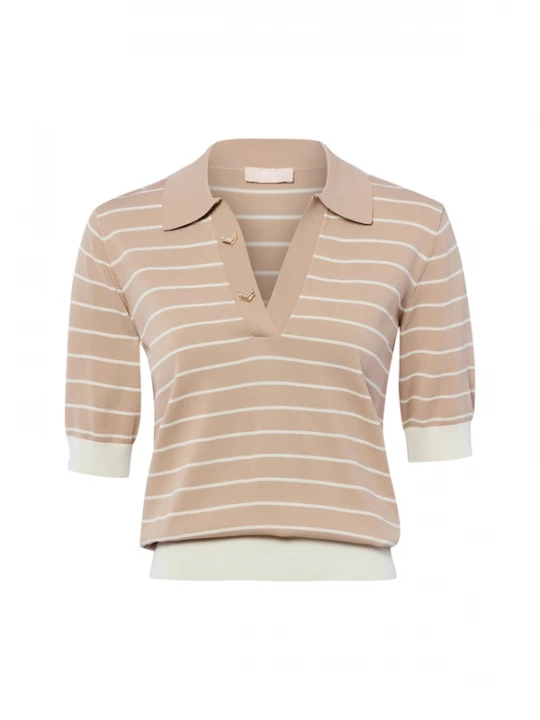 Foto van product Liu Jo Shirt beige / wit