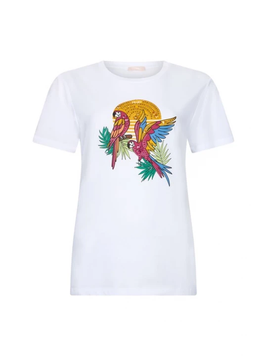 Foto van product Liu Jo Shirt gemengde kleuren / wit