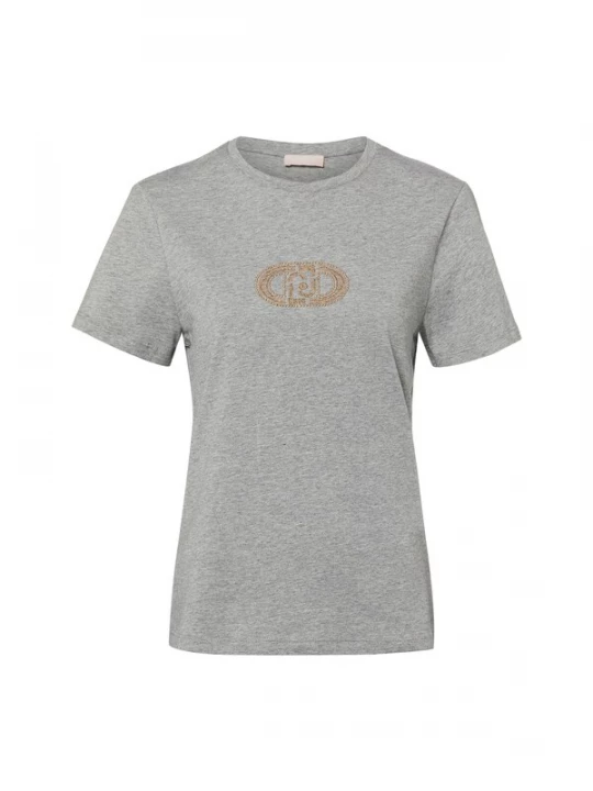 Foto van product Liu Jo Shirt grijs gemêleerd
