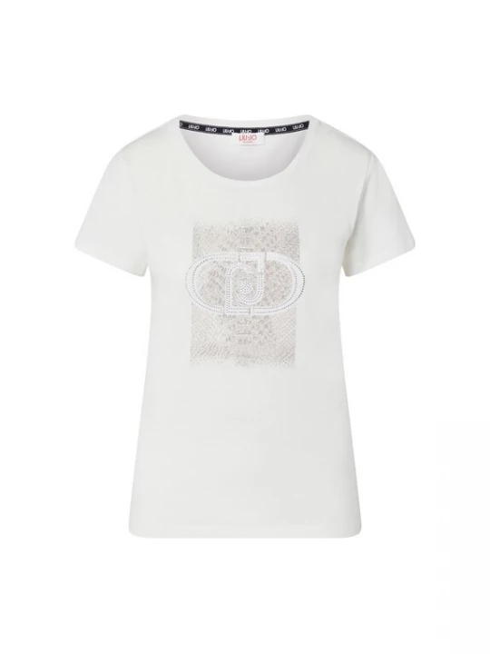 Foto van product Liu Jo Shirt lichtbeige / wit
