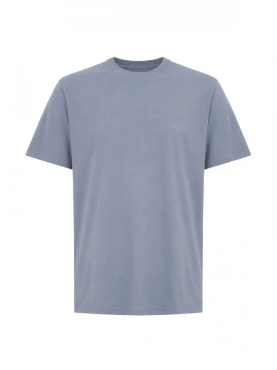 Foto van product Liu Jo Shirt 'LIU JO UOMO MAGLIA SHORTCREPE Maglieria' duifblauw