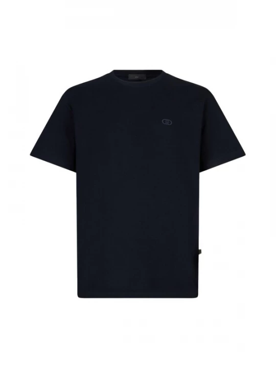 Foto van product Liu Jo Shirt 'LIU JO UOMO T-SHIRT BASICCONTRA T-SHIRT' donkerblauw