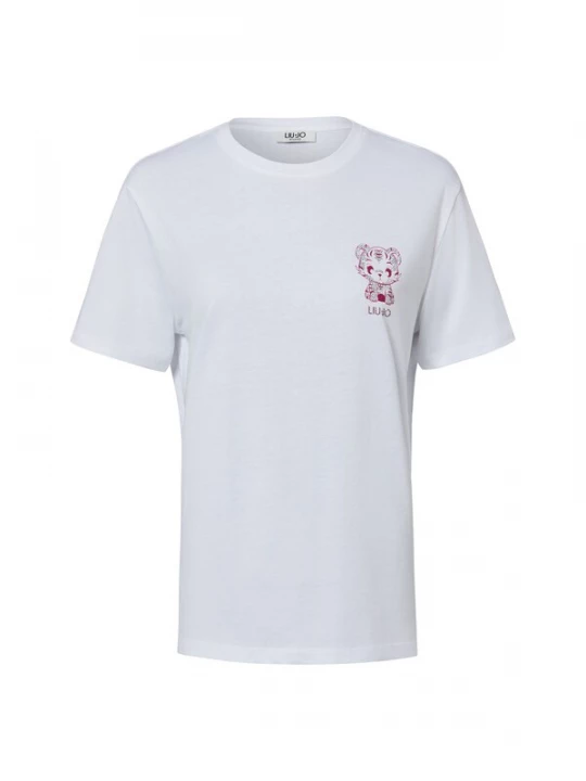 Foto van product Liu Jo Shirt pink / wit