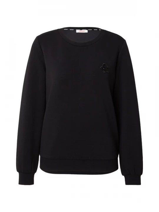 Foto van product Liu Jo Sweatshirt 'CHIUSA' zwart