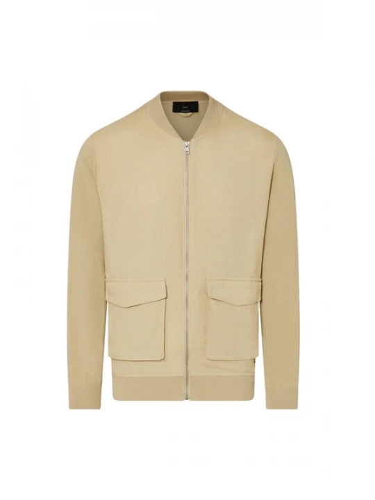 Foto van product Liu Jo Tussenjas 'LIU JO UOMO MAGLIA APERTA M / L Maglieria' beige