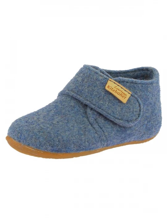 Foto van product Living Kitzbühel Huisschoenen 'Filz' blauw