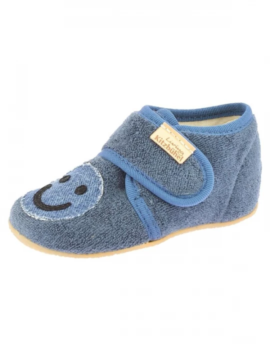 Foto van product Living Kitzbühel Huisschoenen 'Frottee' blauw