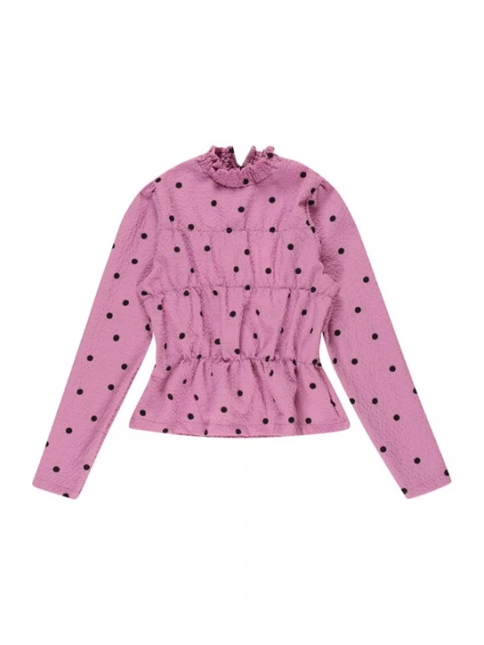 Foto van product LMTD Shirt 'FIDOT' eosine / zwart