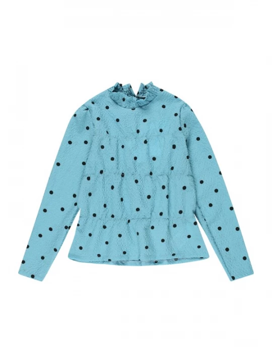 Foto van product LMTD Shirt 'FIDOT' turquoise / zwart