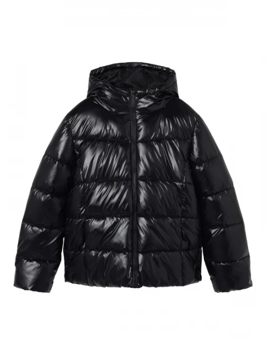 Foto van product LMTD Winterjas 'NLNMAYER' zwart