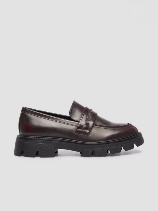 Foto van product Loafer in laklederlook s.Oliver rood
