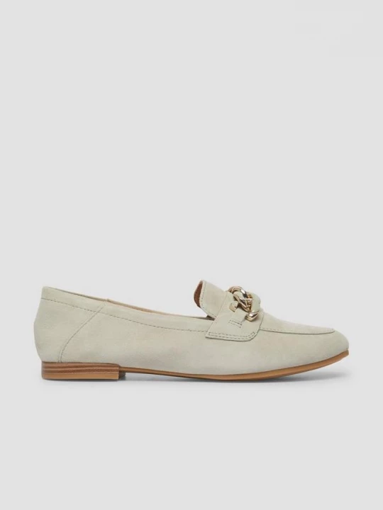 Foto van product Loafer van geitenleer s.Oliver olijfgroen