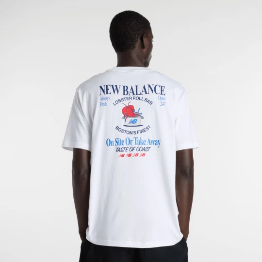 Foto van product Lobster Roll T-Shirt New Balance wit