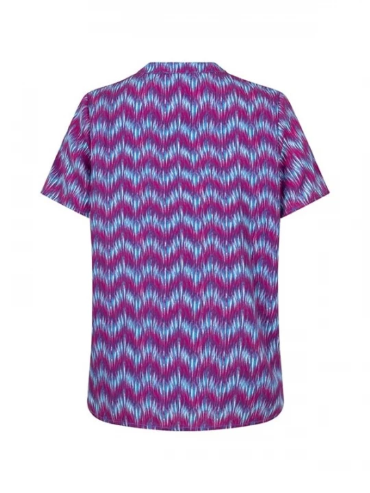 Foto van product LOFTY MANNER Blouse 'QE07 - Blouse Mayra' grijs