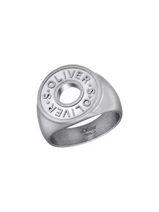 Foto van product Logoring met knoopeffect s.Oliver zilver
