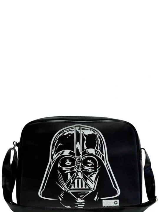 Foto van product LOGOSHIRT Schoudertas 'Darth Vader - Krieg der Sterne' zwart / wit