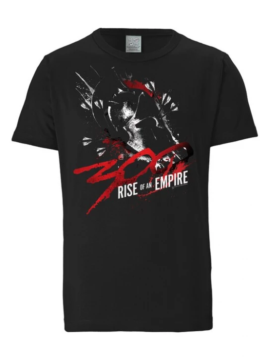 Foto van product LOGOSHIRT Shirt '300 - Rise of an Empire' rood / zwart / wit