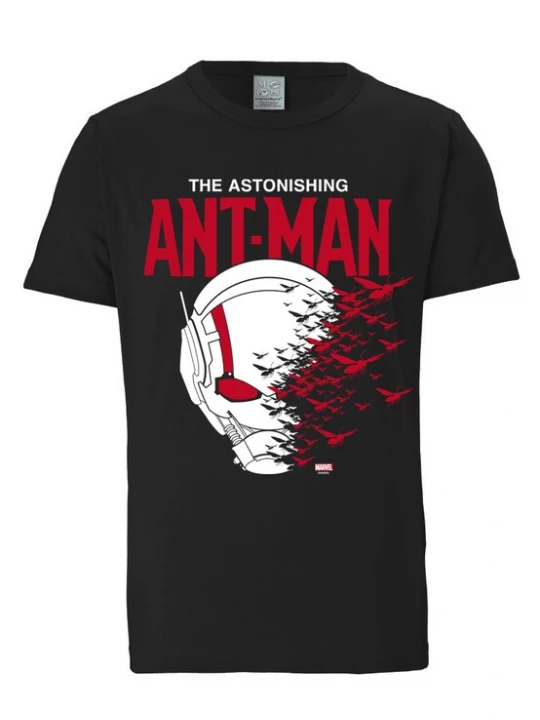 Foto van product LOGOSHIRT Shirt 'Ant-Man' rood / zwart / wit