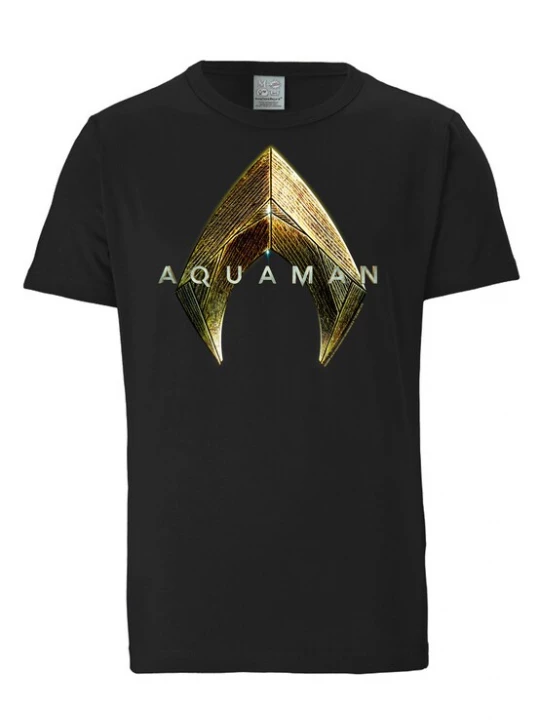 Foto van product LOGOSHIRT Shirt 'Aquaman' zwart