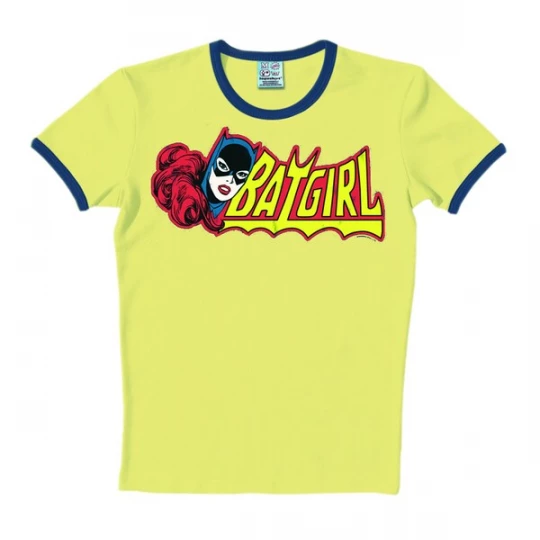 Foto van product LOGOSHIRT Shirt 'Batgirl' geel