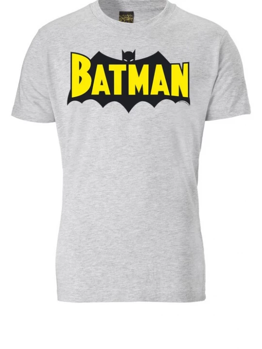 Foto van product LOGOSHIRT Shirt 'Batman' geel / grijs / zwart