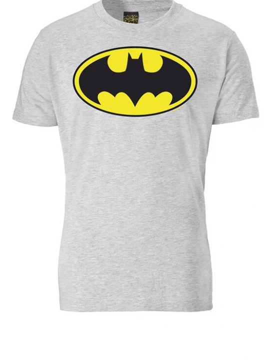 Foto van product LOGOSHIRT Shirt 'Batman - Logo' geel / grijs / zwart