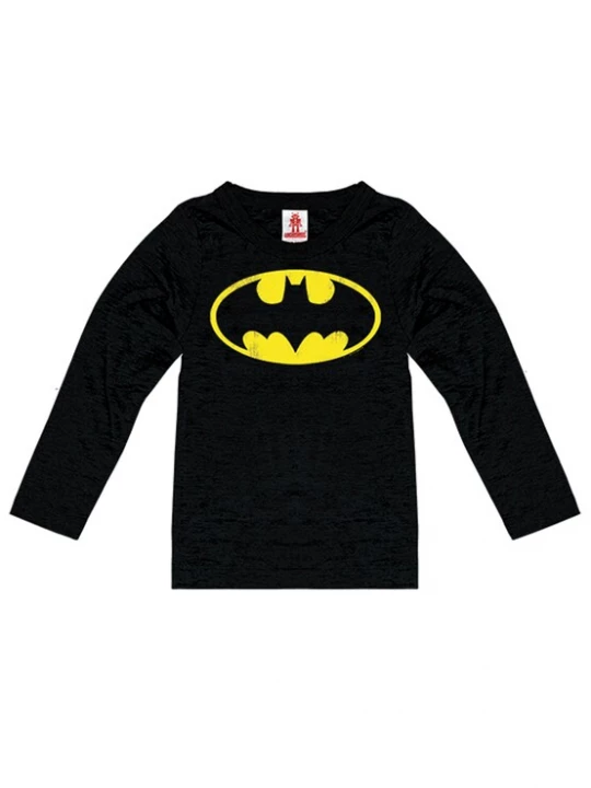 Foto van product LOGOSHIRT Shirt 'Batman Logo' zwart