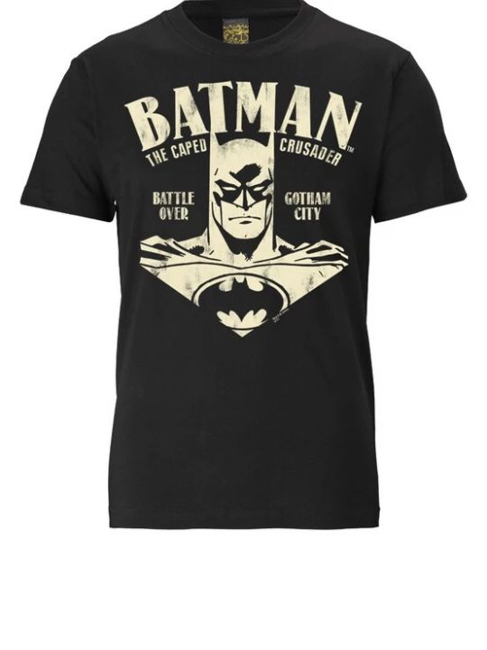 Foto van product LOGOSHIRT Shirt 'BATMAN - PORTRAIT' beige / zwart