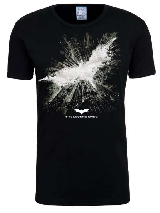Foto van product LOGOSHIRT Shirt 'Batman The Dark Knight Rises' zwart