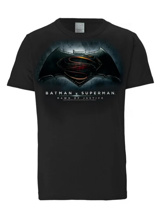 Foto van product LOGOSHIRT Shirt 'Batman v Superman' zwart