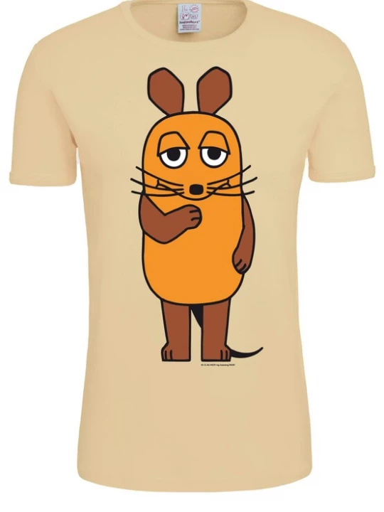 Foto van product LOGOSHIRT Shirt beige / bruin